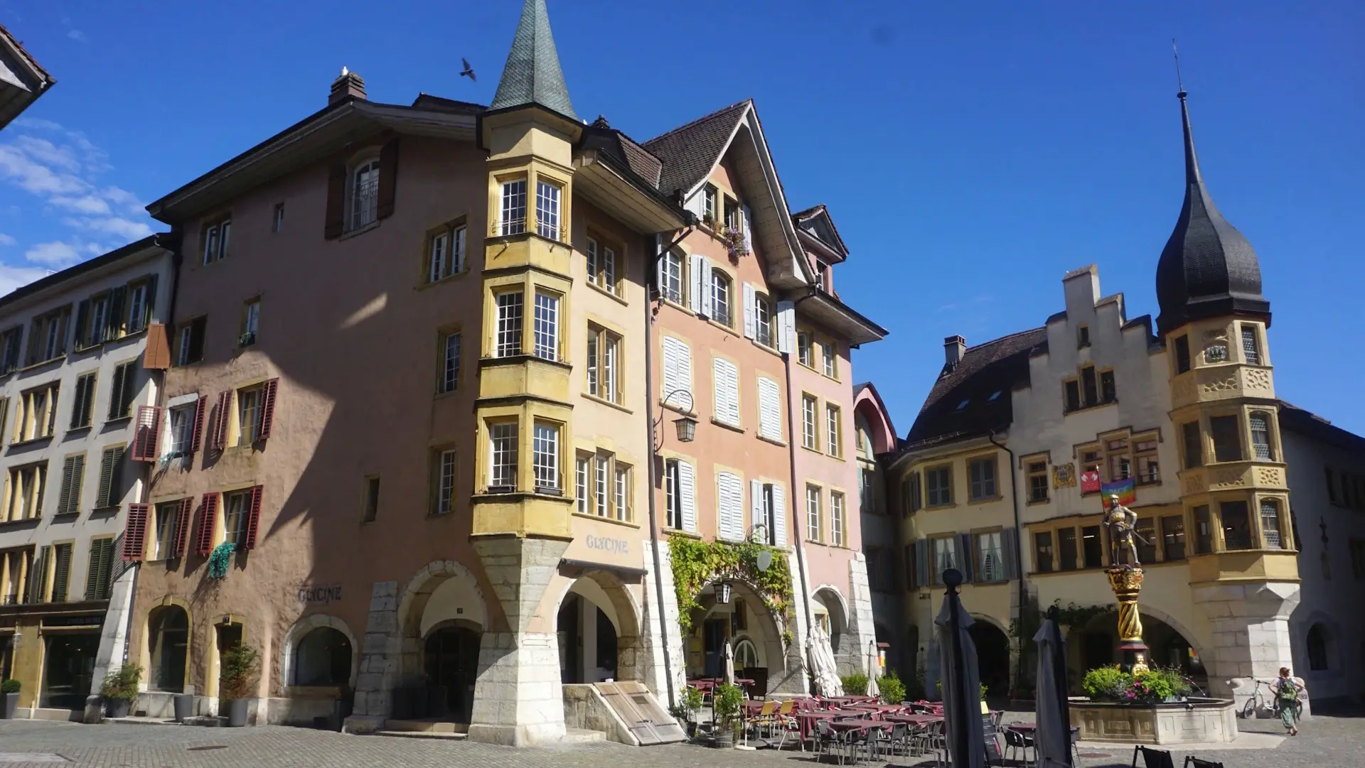 Les corporation médiévales, moment clé du parcours Bienne vieille ville, visite guidée historique