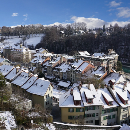 Bern old town, as seen in our Bern city walking tour -glimpse