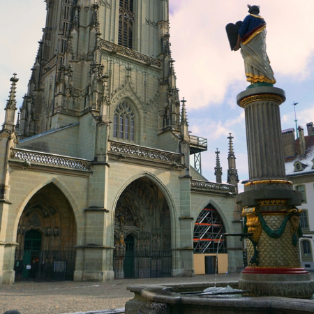 The cathedral of Bern explored during our Bern city walking tour Medieval Churches